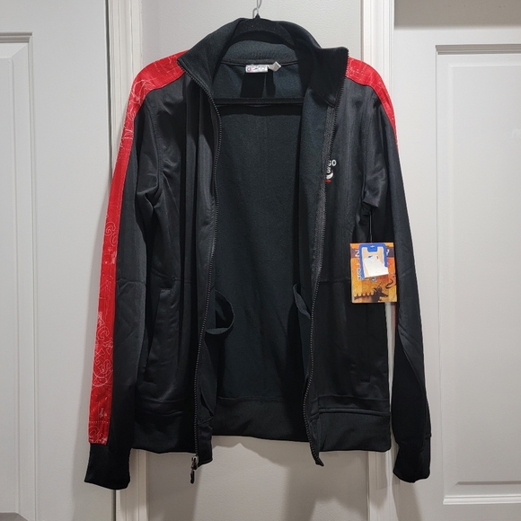 NBA Apparel Chicago Bulls Zipway 'Change "N" The Game' Zippered Warm-Up Jacket - Picture 9 of 17